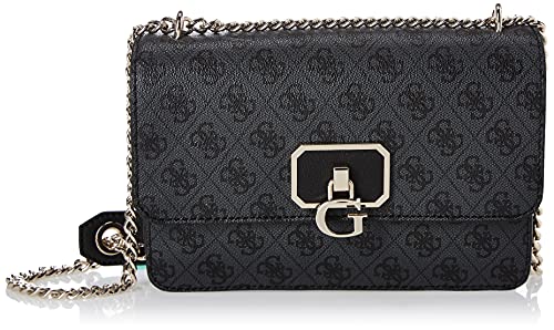 Guess, HANDBAG Donna, COAL, Taglia Unica