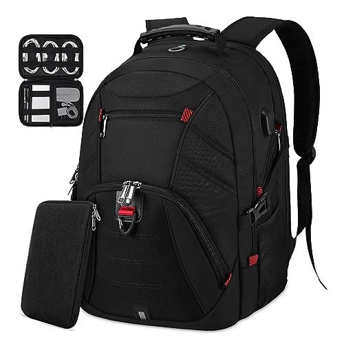 NEWHEY Zaino Uomo Zaino Porta PC 18.4 Pollici con Borsa Organizer per...