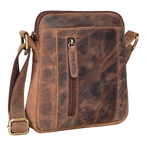 STILORD 'Emerson' Borsello a Mano Uomo Pelle Borsa a Tracolla Vintage...
