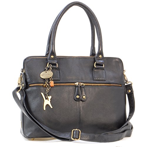 Catwalk Collection Handbags - Vera Pelle - Grande Borsa a...