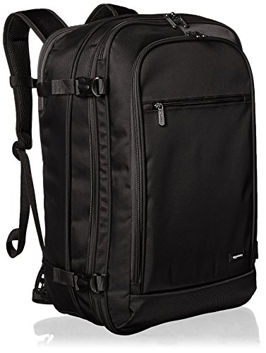 Amazon Basics Zaino da viaggio/bagaglio a mano, Taglia Unica, Nero,...