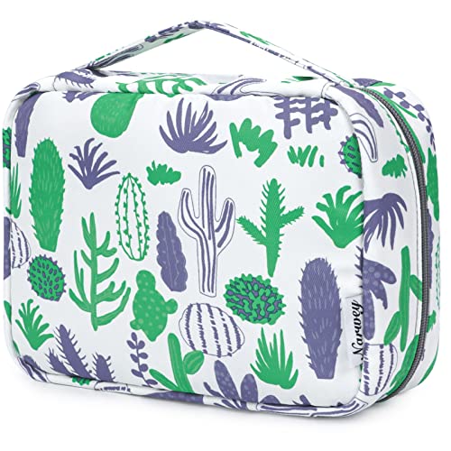 Narwey Borsa da Toilette per Donna Beauty Case Borsa da Viaggio Appeso...