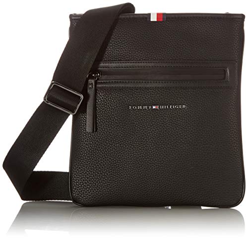 Tommy Hilfiger Essential, Borsa Uomo, Black, One Size