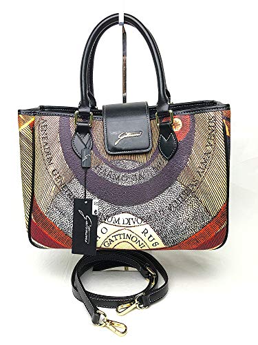 Gattinoni ROMA BORSA DONNA COD.BIGPL6553WPQP26 IN PVC E PELLE colore...