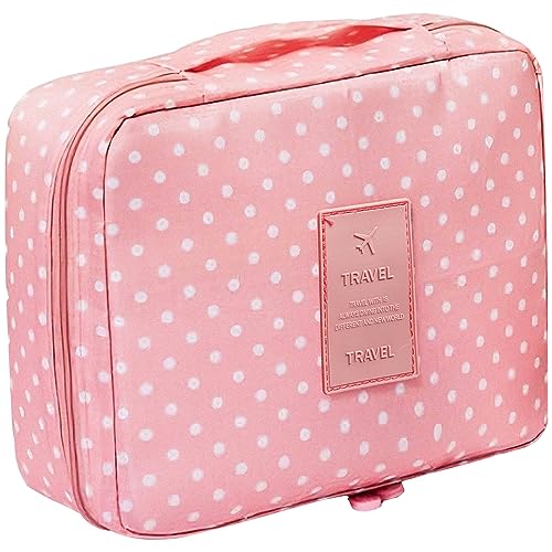 Retoo Borsa cosmetica portatile da viaggio per trucchi, borsa per...