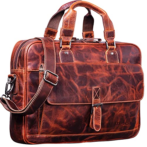 STILORD 'Aurora' Borsa lavoro donna in pelle Ventiquattrore a tracolla...