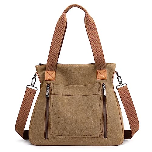 DIRRONA Moda Borsa da Donna Tela Borsa a Tracolla Casuale Leggero...