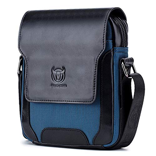 BAIGIO Borsello Uomo Pelle Borsa a Tracolla Vintage Borsa a Spalla...