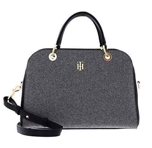 Tommy Hilfiger TH Essence Duffle Melton Grey