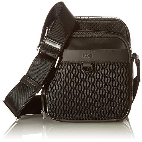 BOSS Trucker P_NS Mini, Borsa da Cross-Body Uomo, Nero1, Taglia Unica
