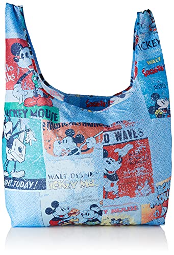 Desigual Womens Bols_DENIM - Borsa, colore: Blu