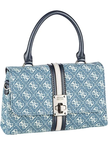 GUESS Kasinta Top-Handle Flap Denim Multi One Size