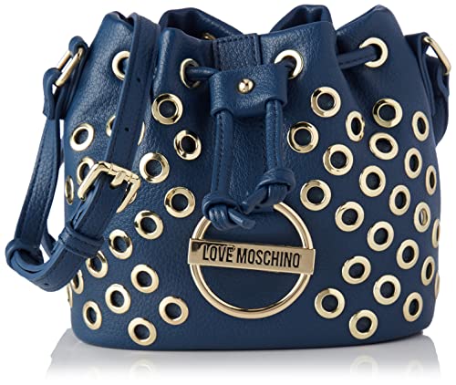 Love Moschino JC4342PP0FKD0, Borsa a Spalla, Donna, Blu, Taglia unica