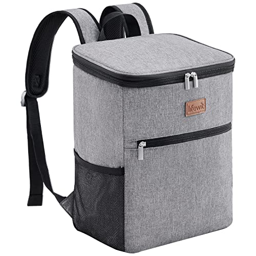 Lifewit Borsa Termica da 21L (30 Lattine) con Fodera Rigida, Borse...