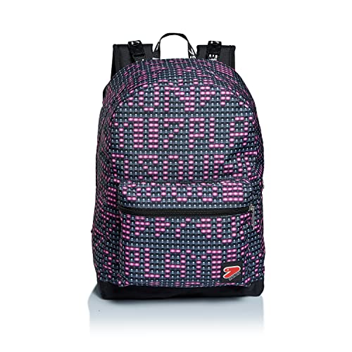 Seven Zaino Scuola Reversibile, Rosa, The Double Ledwall, 2 Zaini in...