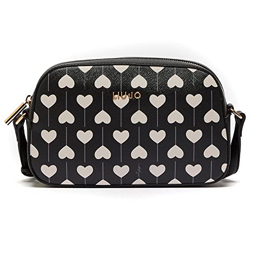 Borsa donna Liu-jo Tracolla Camera case nero BS22LJ24 AA2195 E0017...