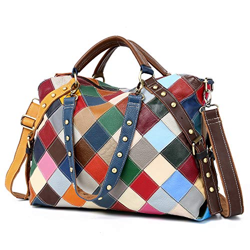 Eysee Borsa in vera pelle donne Borsa a tracolla borsetta Borsa...