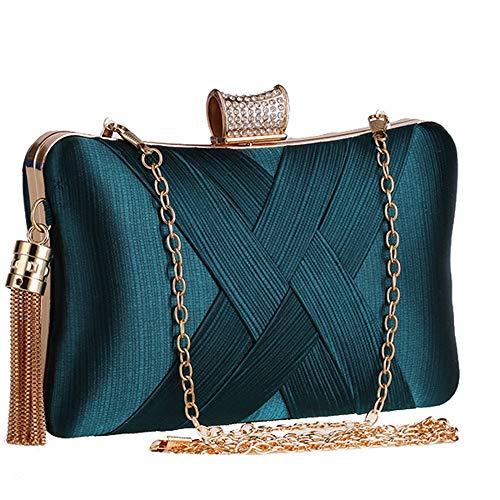 BAIGIO Borsetta da Sera Donna Pochette Cerimonia Moda Clutch Borsa a...