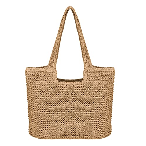 Kmbcove Borsa da Spiaggia di Paglia Bohémien Borsa a Tracolla...