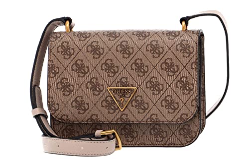 Guess Noelle Mini Crossbody Flap Latte