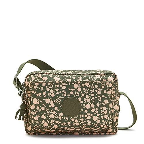 Kipling ABANU M, Borse a Tracolla, Donna, Fresco Floreale 01, Taglia...