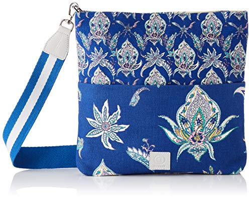 Desigual Fabric Across Body Bag, Donna, Blu, U