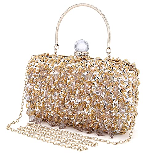 UBORSE Pochette Donna - Borsetta da Sera Cerimonia Clutch Purses for...