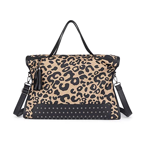 NOTAG Borse per le donne, elegante borsa a tracolla con stampa...