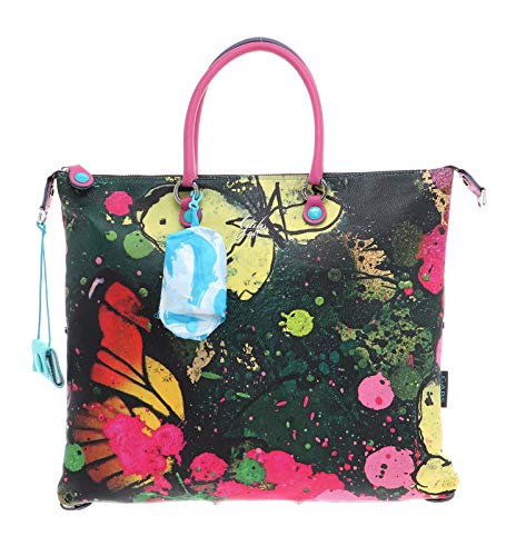 GABS G3 Plus Convertible Flat Shopping Bag L Spring Butterflies