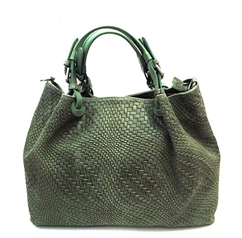 Superflybags Borsa Donna A Mano O A Spalla In Vera Pelle Stampa...