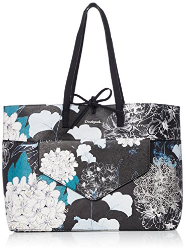 Desigual Arcadia Seattle - Borsa shopper 2 pezzi, 38 cm