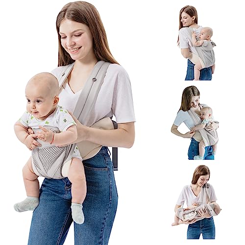 FUNUPUP Fascia porta Bebe Marsupio Neonato 0-36 Mesi Regolabile Fascia...