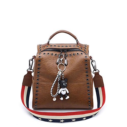 DEERWORD Donna Borse a Zaino Borsa a Zainetto Elegante Tracolla Zaini...