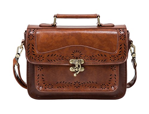 ECOSUSI-Sac Cartable-Sac bandoulière pour femme -sac à main-Vintage...