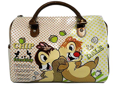 Cip & Ciop - Chip And Dale Borsa Bauletto Grande Marrone Walt Disney