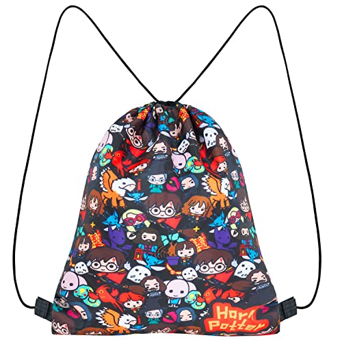 HARRY POTTER Borsa con coulisse per bambini, borsa per piscina, sport,...