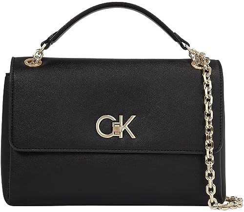Calvin Klein RI-bloccare EW Conv Crossboody, Crossover Donna, CK Nero,...