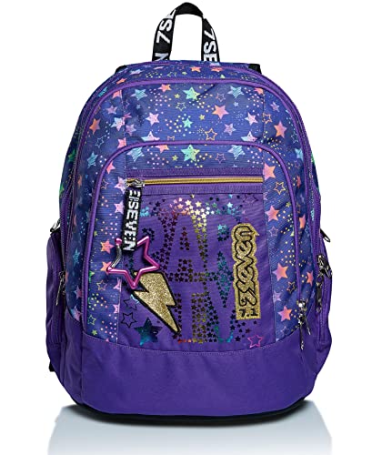 Seven Zaino Advanced - Dance Party, Zaino Unisex - Bambini e ragazzi,...