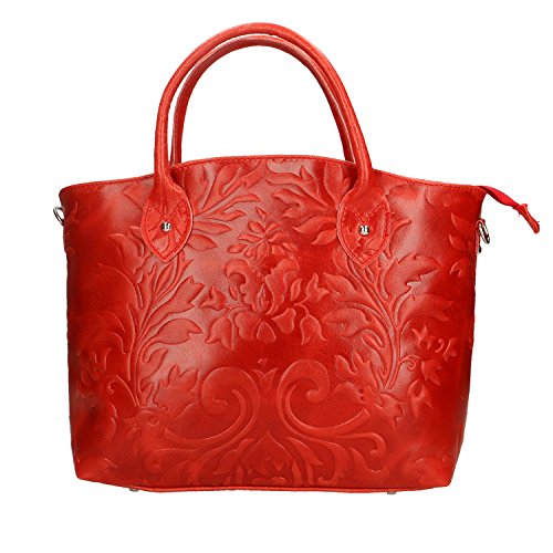 Chicca Borse Handbag Borsa a Mano da Donna in Vera Pelle Made in Italy...