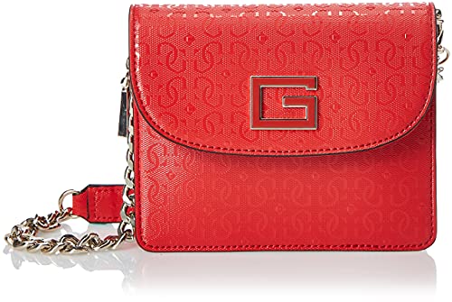 Guess Blane Mini Crossbody Flap Red