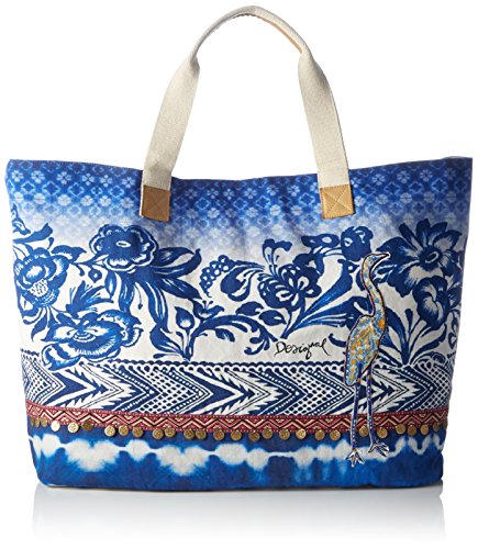Desigual BOLS_Altea Turner, Sacchetto Donna, Blu (5000), 16x39x50 cm...