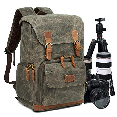 Zaino Fotografico Professionale,Zaino Reflex Vintage,Zaino per...
