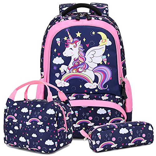 Zaino Ragazza Unicorno Cartella Ragazze Zainetti Bambini Zaini Scuola...