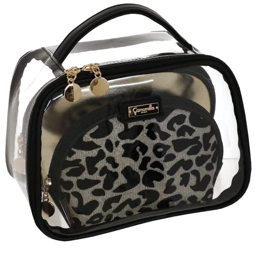 Camomilla Milano Set 3 Beauty Bag, Borsa Trucco, Collezione Wild Glam,...