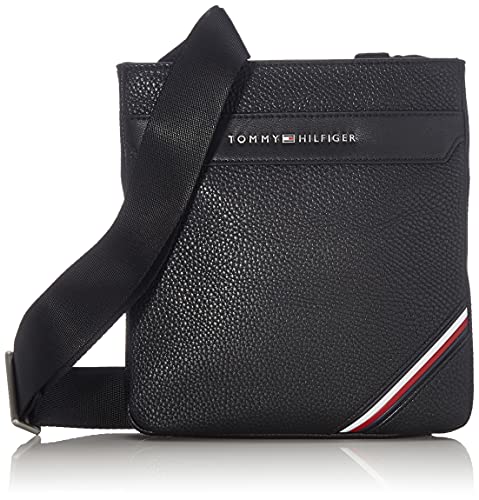 Tommy Hilfiger TH Centro, Crossover Uomo, Nero, Medium