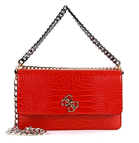 Guess Luna Large Convertible Xbody Flap Red