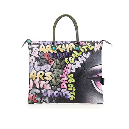 GABS BORSA DONNA SHOPPER TRASFORM bauletto sacca zaino in PELLE A/I21...