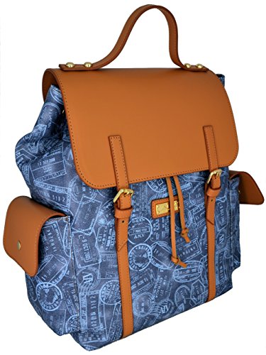 ALVIERO MARTINI Zaino Unisex Blu Backpack Unisex Blue