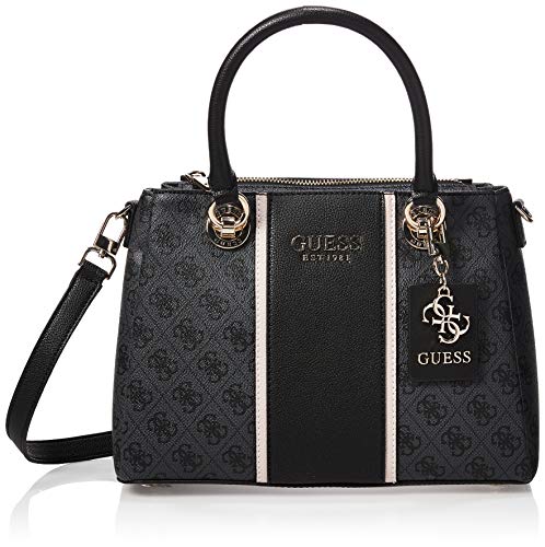 Guess Cathleen 3 Compartment Satchel Coal