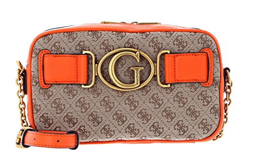 Guess Borsa donna Tracolla Aviana arancione multilogo BS22GU77...
